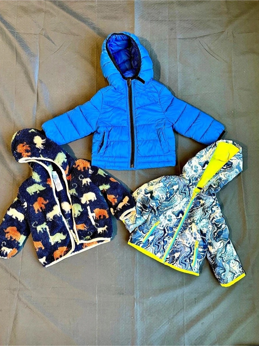 Carter's Kids Jacket Bundle in Blue & Multicolor